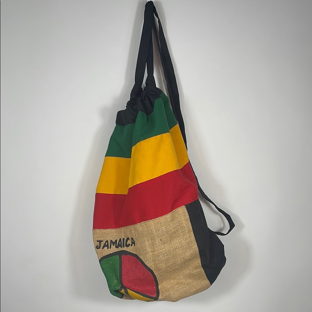 Jamaica Multicolor Drawstring Bag